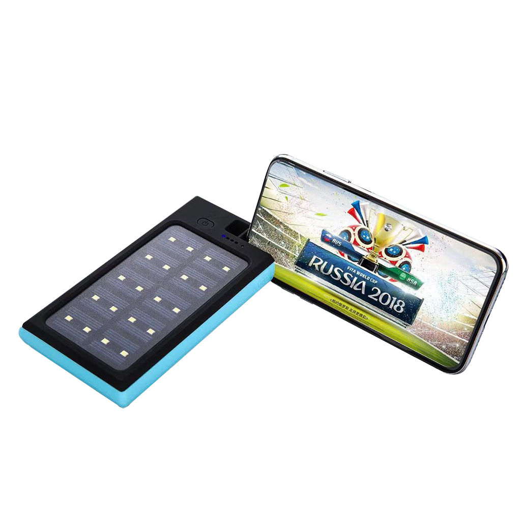 Solar Power Bank with led light