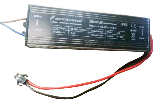 72w LED constant current waterproof driver power supply (semi aluminum shell)