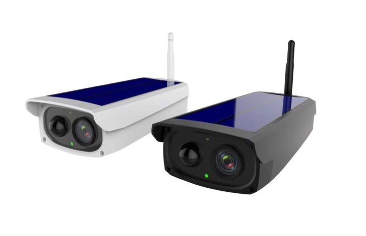 Wifi CCTV Camera with integrate solar panel