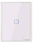 SONOFF T3US2C-TX 1 Gang Wifi Smart Switch RF433 Color White