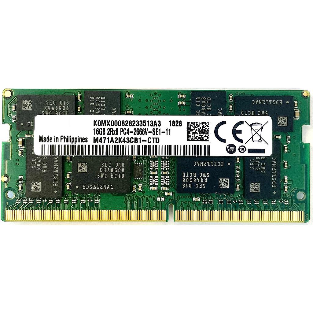 Memory RAM DDR4 2400 mhZ 16 GB