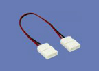 connector for single color strip , 2connector