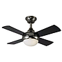 Fan light 45Watt  Black color